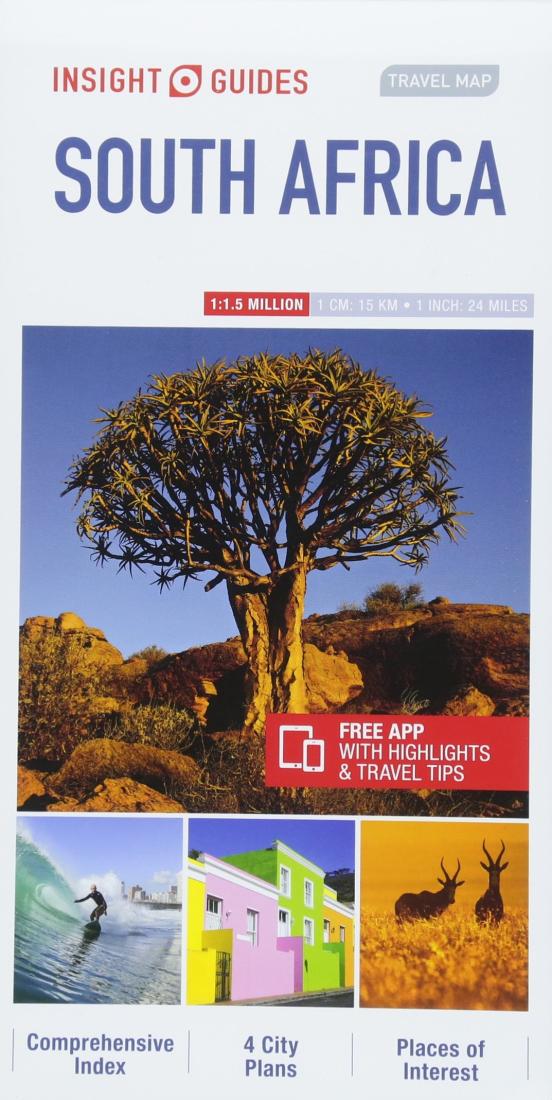 South Africa : Insight Guides Travel Map