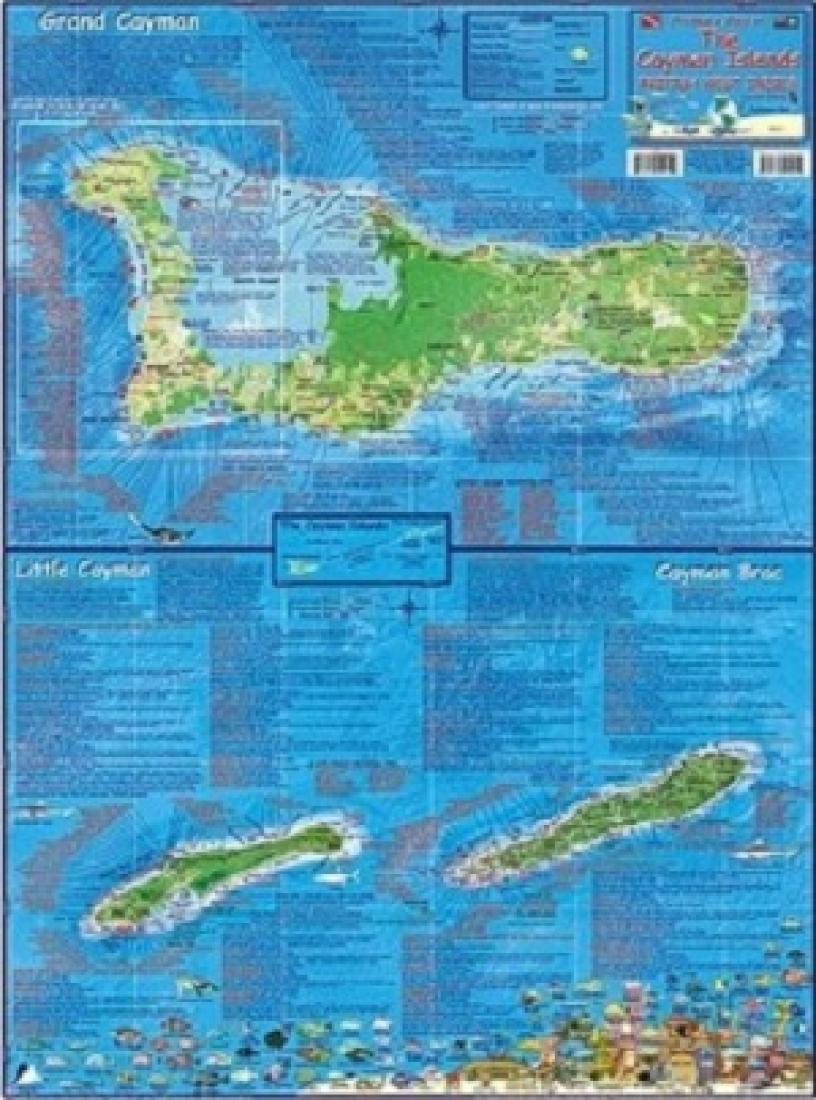 Franko's map of the Cayman Islands : British West Indies