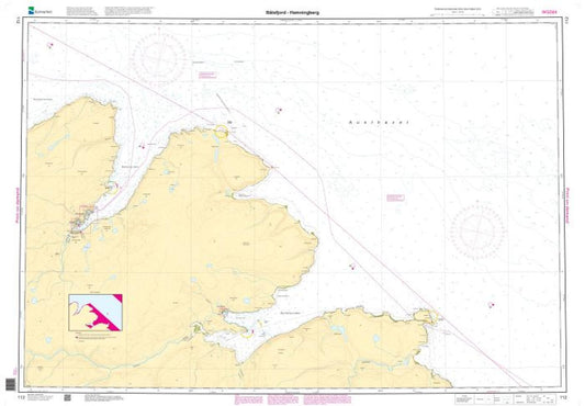 Båtsfjord - Hamningberg - 112 - Norway Kartverket Nautical Charts