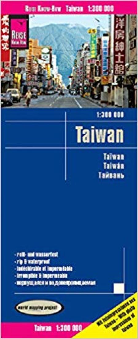 Taiwan : 1:300 000 Road Map