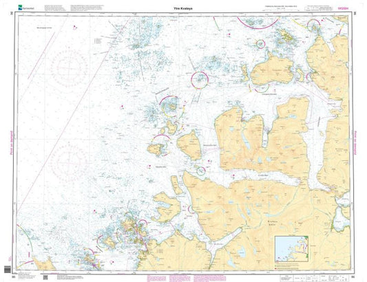 Ytre Kvaløya - 86 - Norway Kartverket Nautical Charts