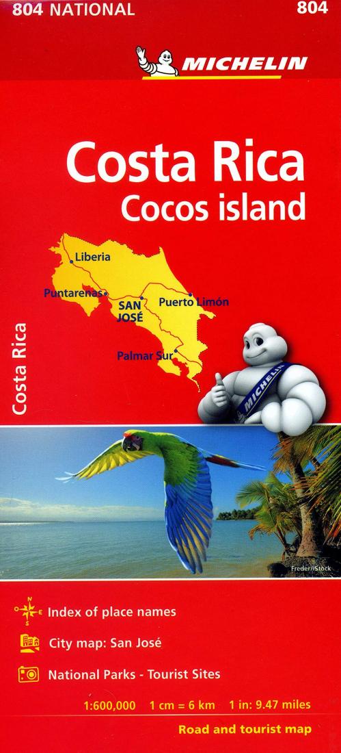 Costa Rica Map