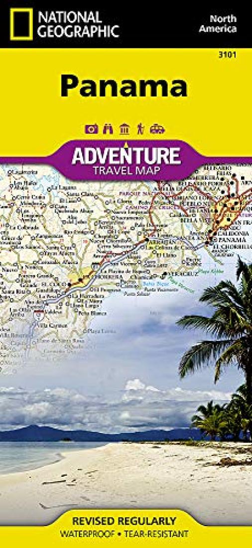 Panama Adventure Map