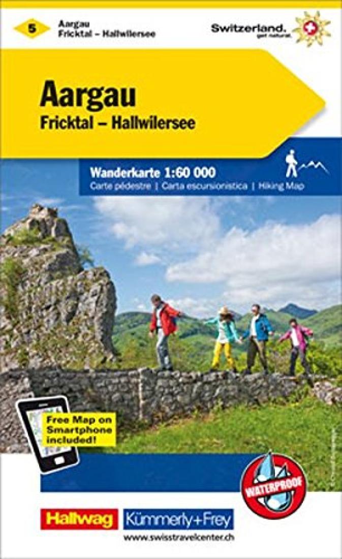 Aargau : Switzerland Hiking Map #5