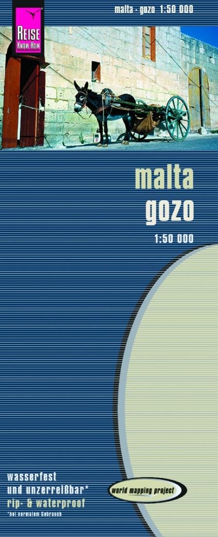 Malta : Gozo Road Map