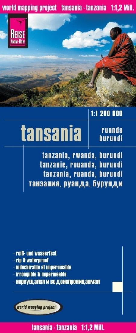 Tansania : Ruanda, Burundi = Tanzania, Rwanda, Burundi = Tanzanie, Rouanda, Burundi = Tanzania, Ruanda, Burundi