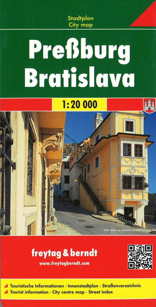 Bratislava : city map 1:20,000