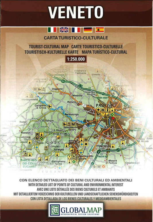 Veneto : carta turistico-culturale