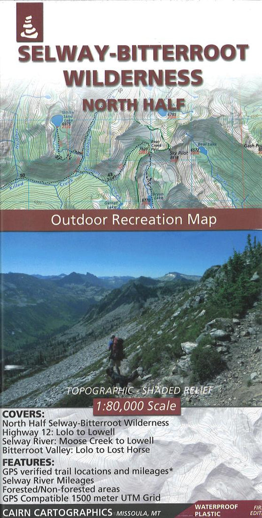 Selway Bitterroot Wilderness : North Half