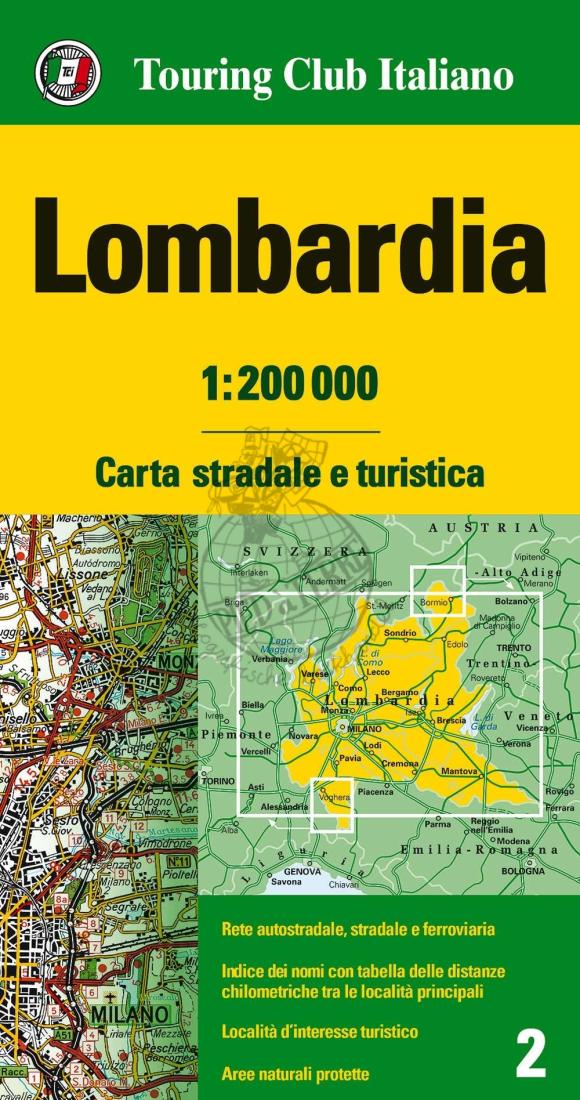 Lombardia : 1:200 000