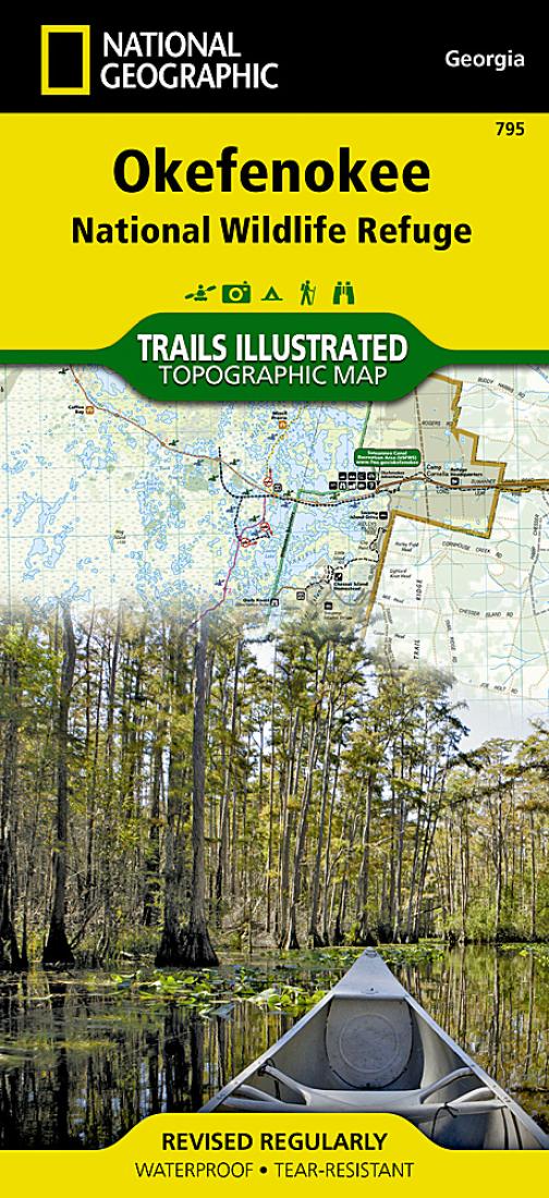 Okefenokee National Wildlife Refuge Map