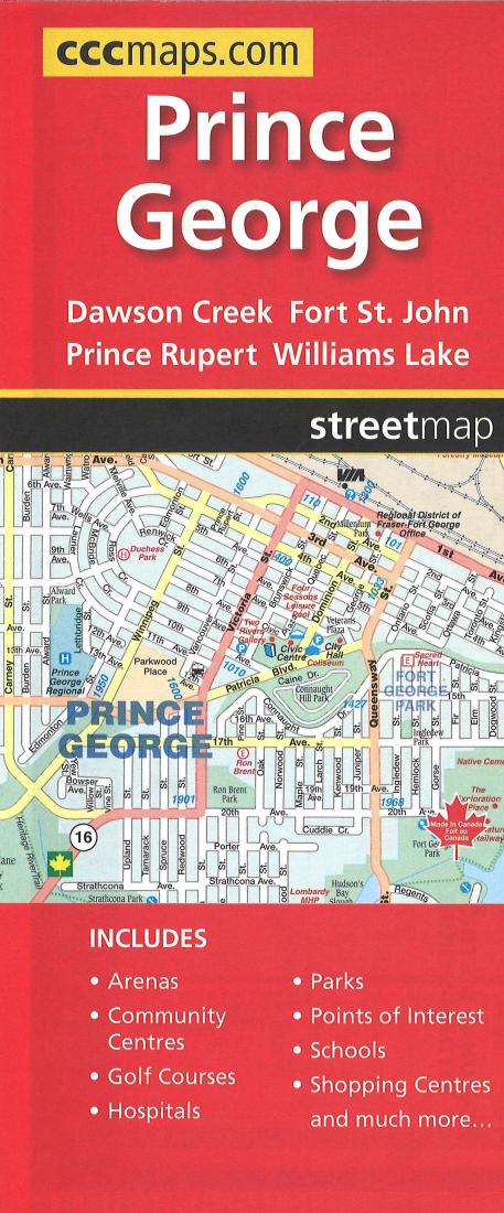 Prince George Road Map