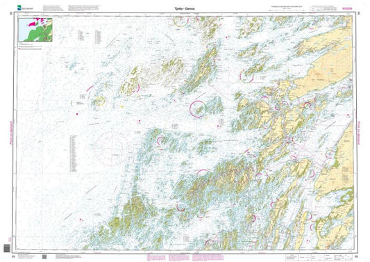 Tjøtta - Dønna - 56 - Norway Kartverket Nautical Charts