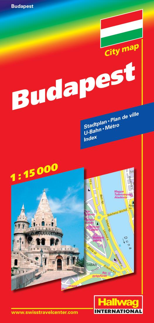 Budapest : city map