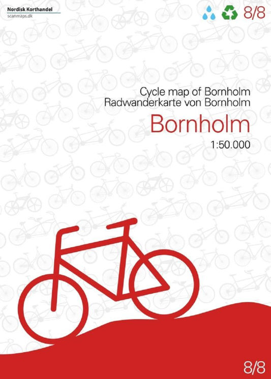 Cycle Map of Bornholm