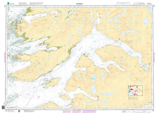 Nordfolda - 139 - Norway Kartverket Nautical Charts