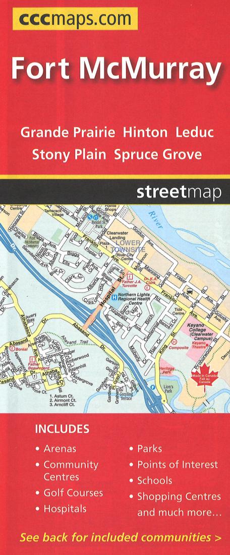 Fort McMurray Road Map