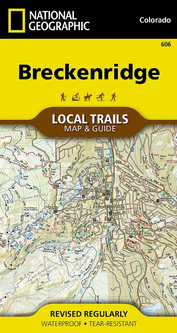 Breckenridge Local Trails Map & Guide