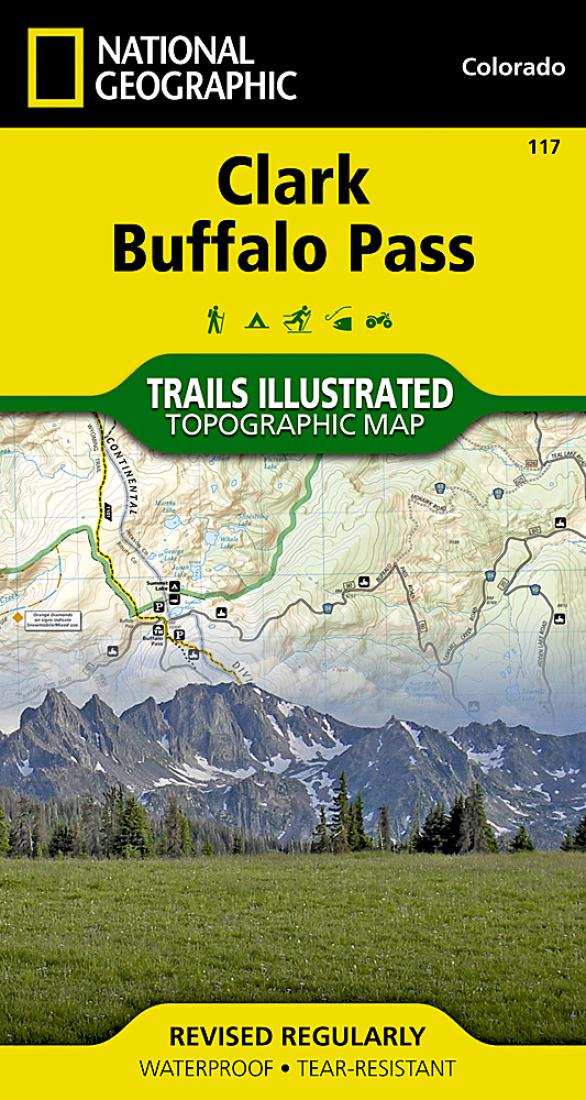 Clark and Buffalo Pass, Colorado, Map 117