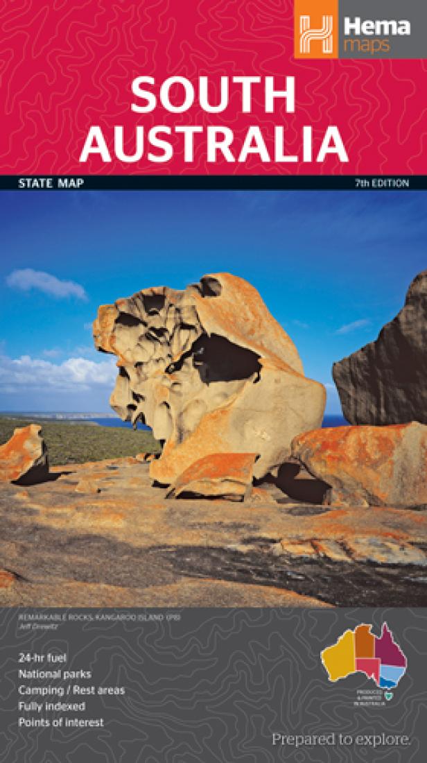 South Australia : state map