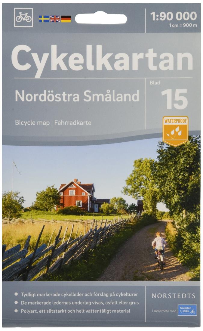Cykelkartan Blad 15 Nordöstra Småland