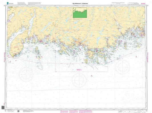Ny-Hellesund - Lindesnes - 10 - Norway Kartverket Nautical Charts