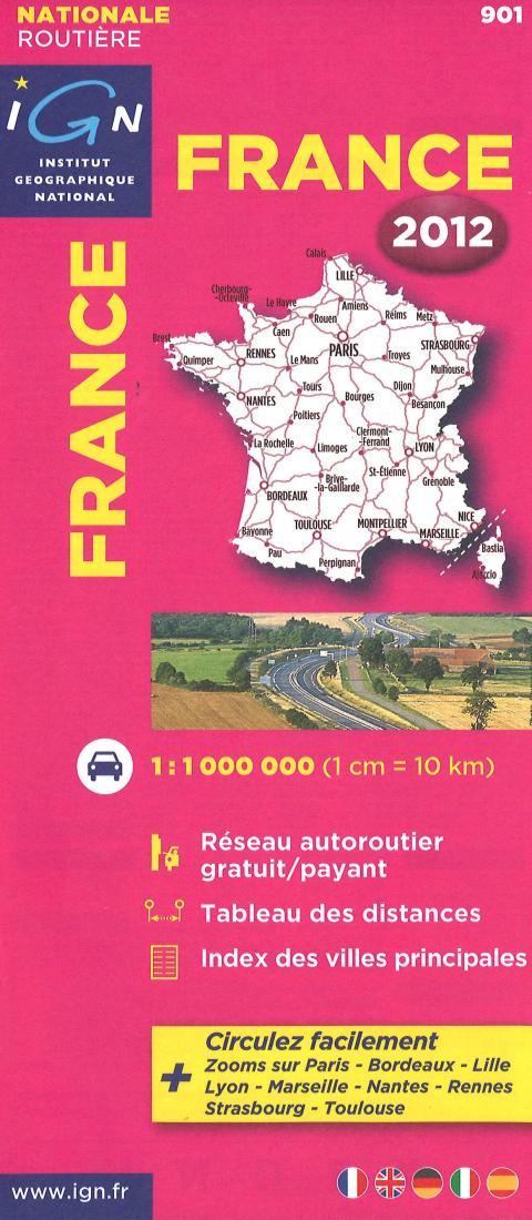 France, Roads & Motorways