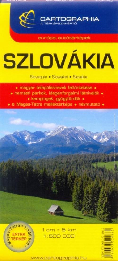 Slovakia : European Road Map : Discover & Explore : 1:500 000 = Slovacia : European Road Map : Discover & Explore : 1:500 000 = Slovaquie : European Road Map : Discover & Explore : 1:500 000 = Slovensko : European Road Map : Discover & Explore : 1:50