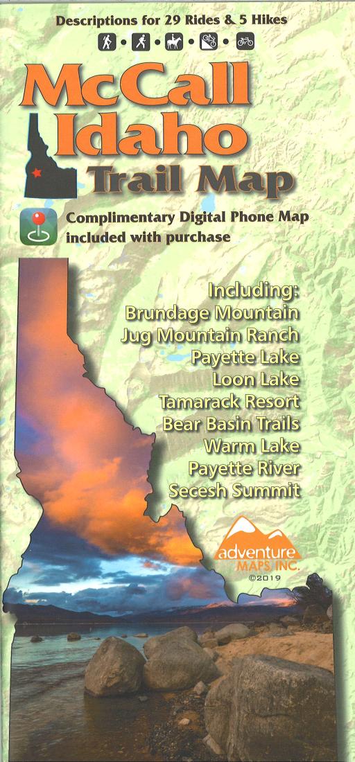 McCall, Idaho Trail Map