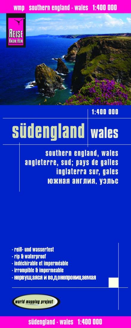 Südengland, Wales = Southern England, Wales = Angleterre, sud; pays de galles = Inglaterra sur, Gales