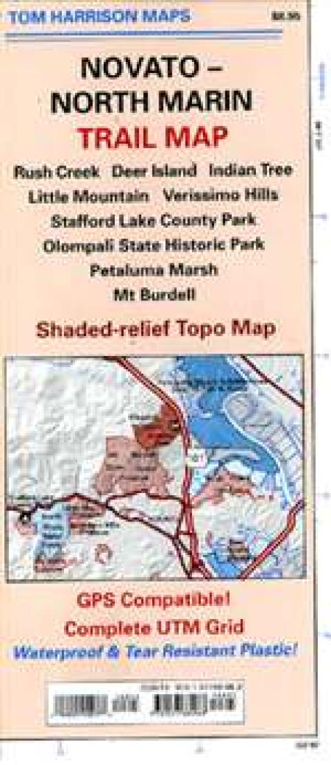 Novato-north Marin trail map