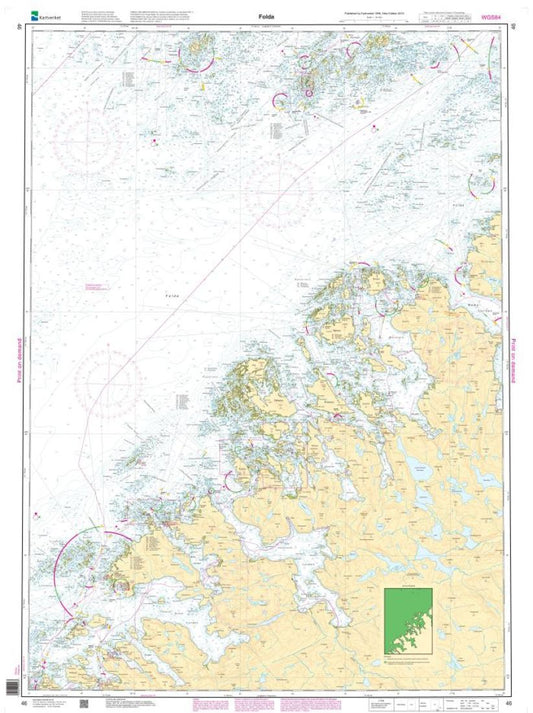 Folda - 46 - Norway Kartverket Nautical Charts