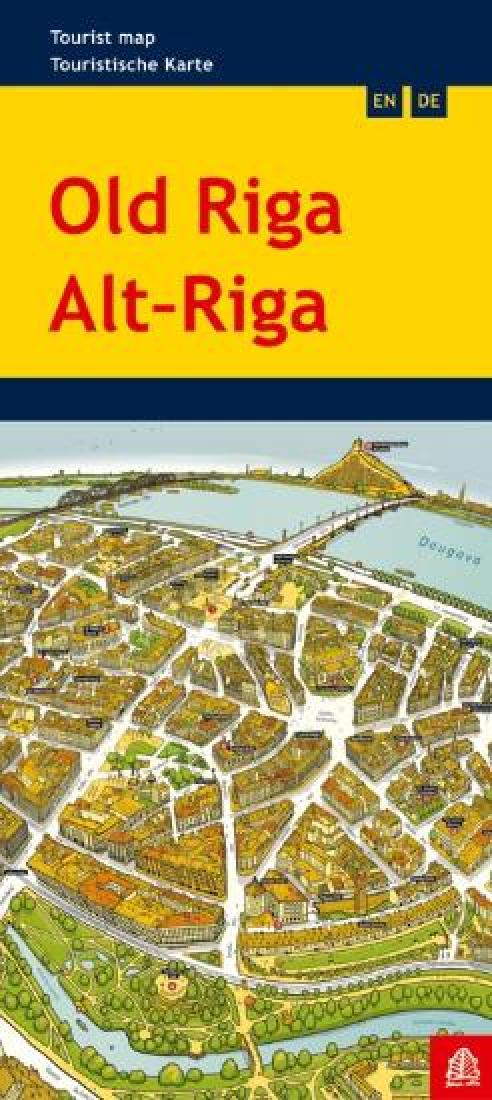 Old Riga : tourist map = Alt-Riga : touristische karte