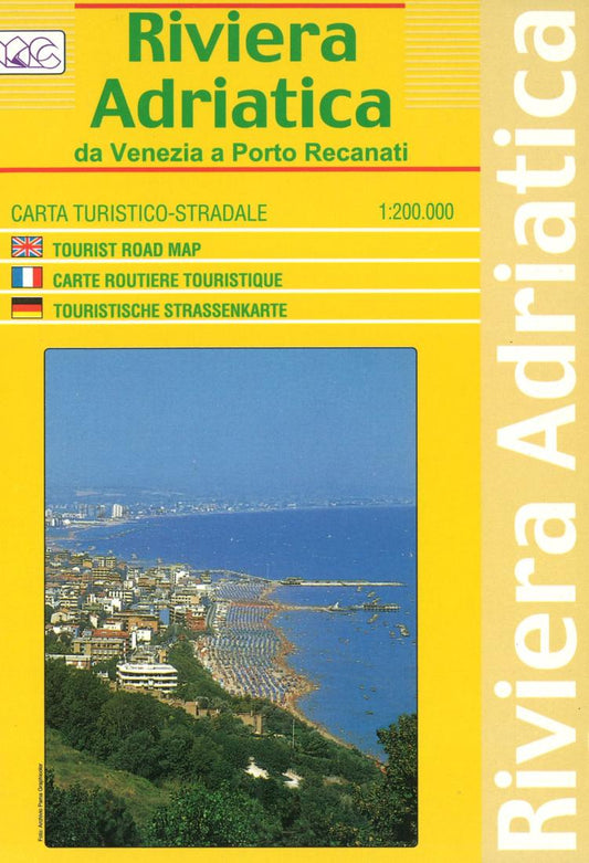 Riviera Adriatica : da Venezia a Porto Recanati : carta turistico-stradale 1:200.000