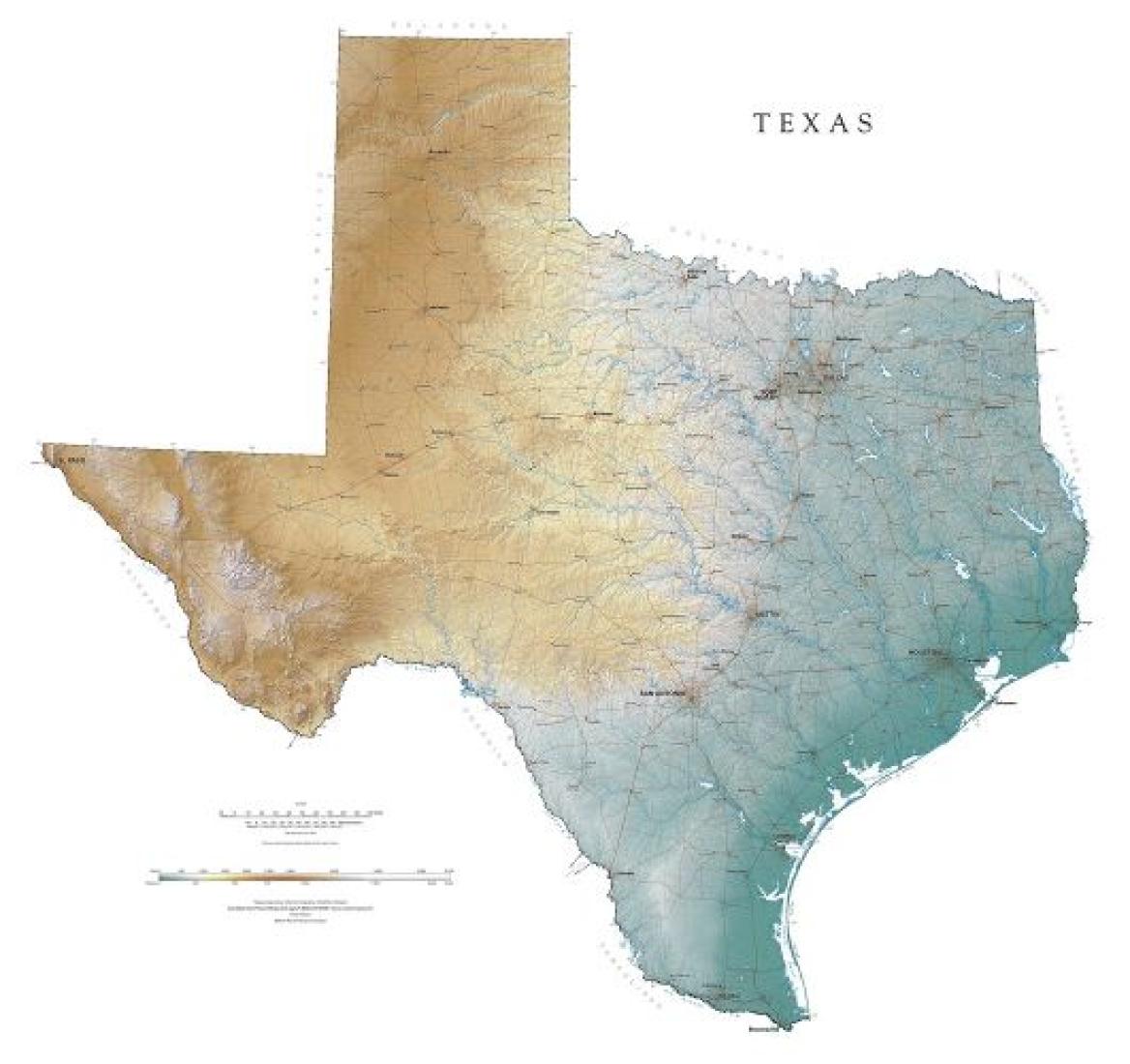 Texas [Physical, 44x47]