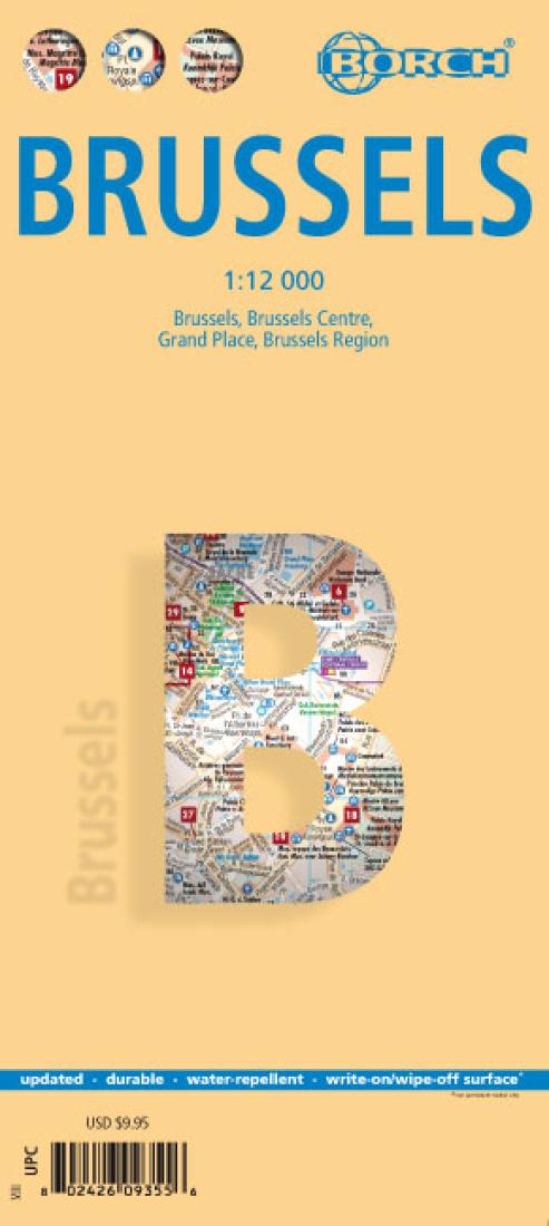 Brussels City Map