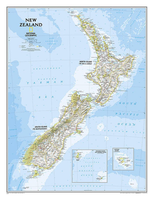 New Zealand Classic [Laminated]