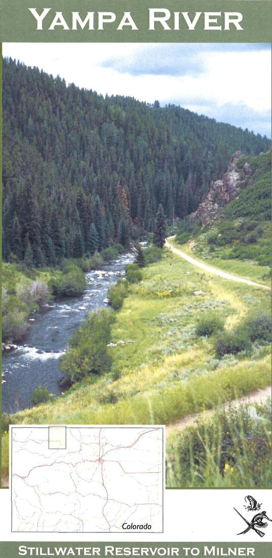 Yampa River Fishing Map