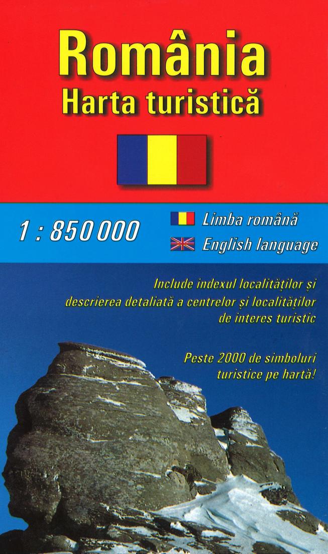 Romania Tourist Map