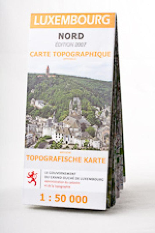 Luxembourg : Nord : Édition 2007 : carte topographique officielle : 1:50,000 = Luxembourg : Nord : Édition 2007 : amtilche topografische karte : 1:50,000