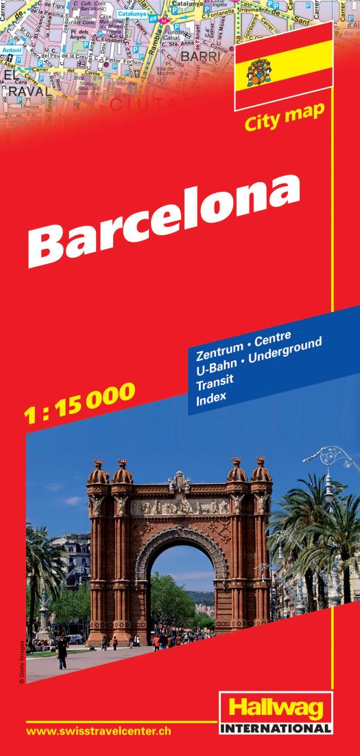 Barcelona : Barcelone : city map