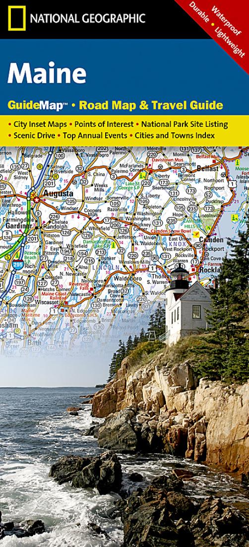 Maine Guide Map