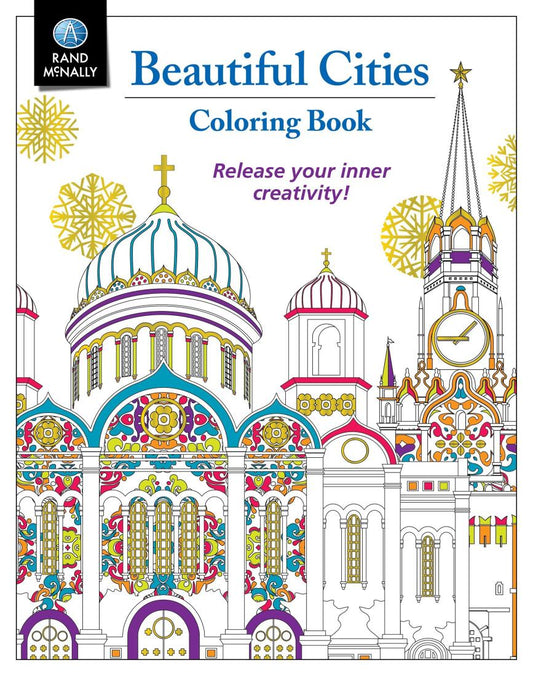 Beautiful Cities Coloring Book by Rand McNally