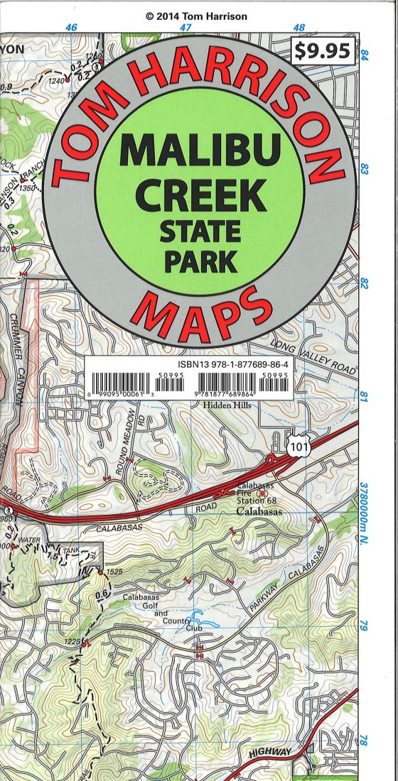 Malibu Creek State Park trail map