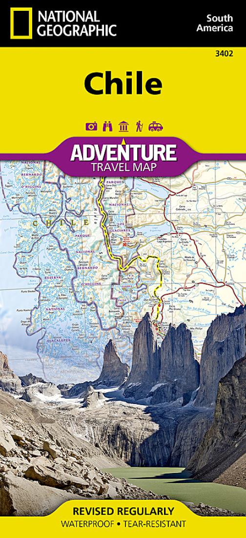 Chile Adventure Map 3402