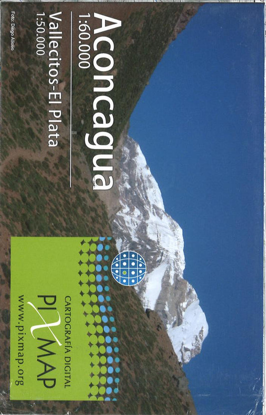 Aconcagua & Cordon del Plata hiking map