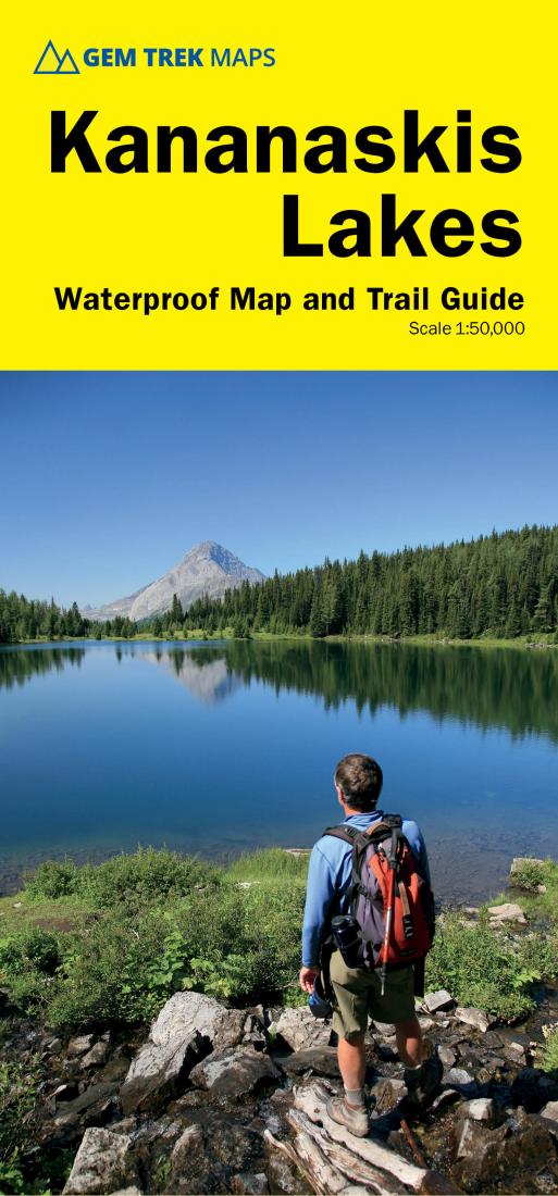 Kananaskis Lakes Waterproof Map and Trail Guide