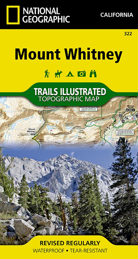 Mount Whitney Trail Map