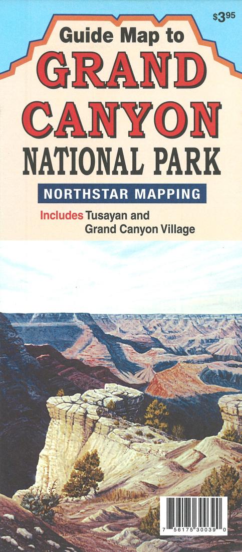 Guide map to : Grand Canyon national park