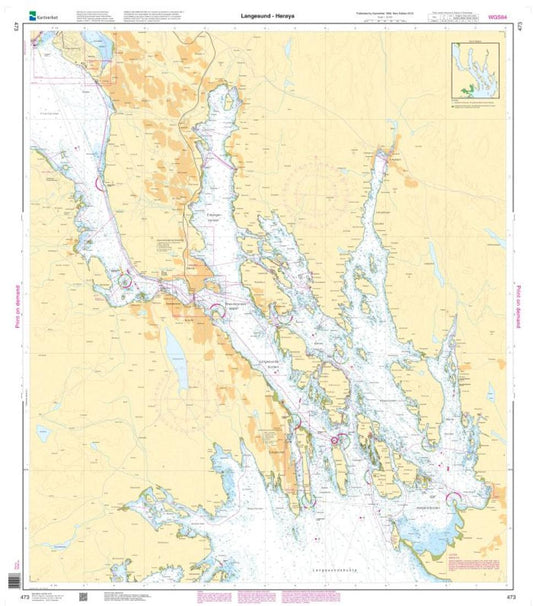 Langesund - Herøya - 473 - Norway Kartverket Nautical Charts